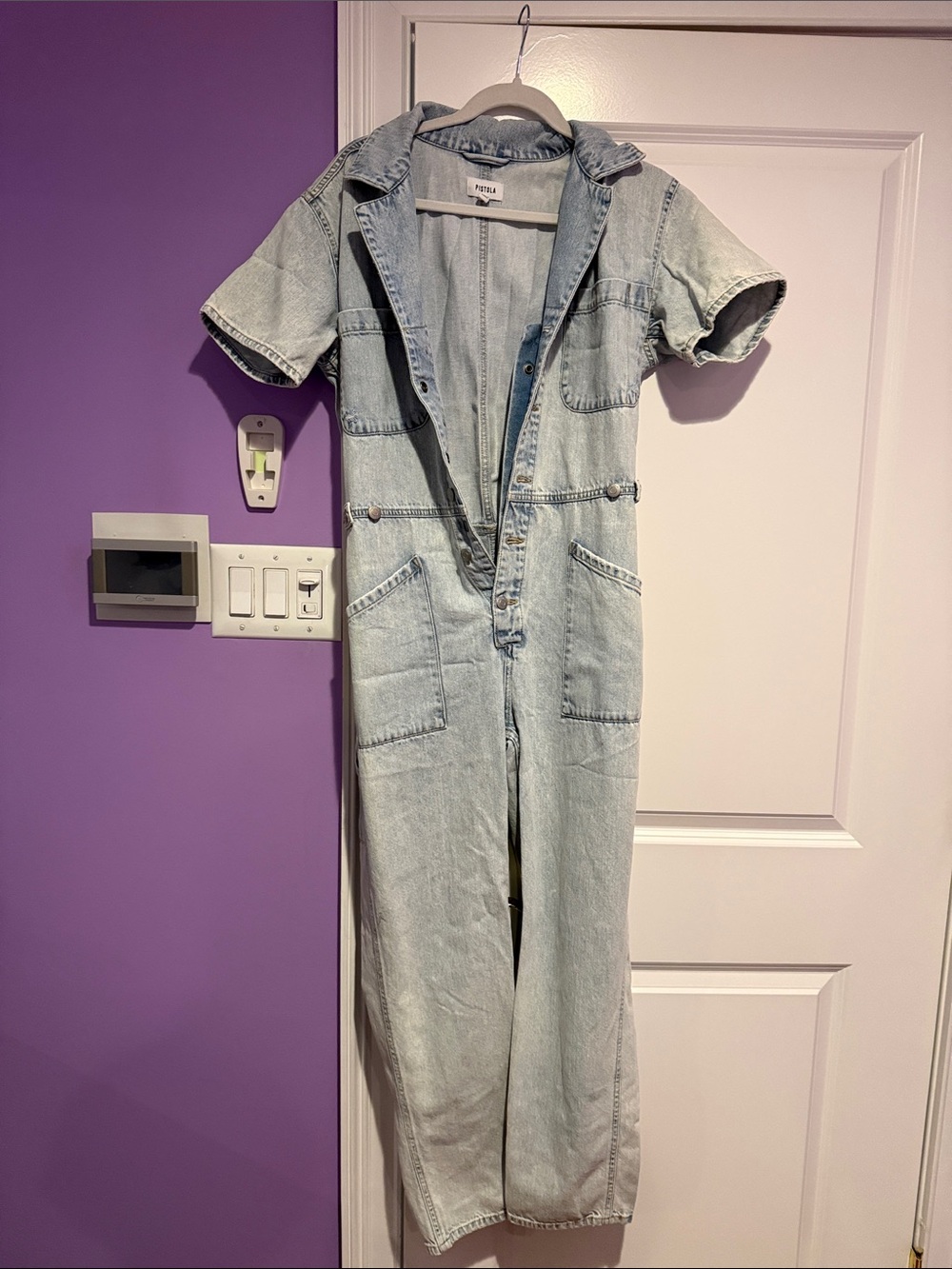 Pistola denim jumpsuit